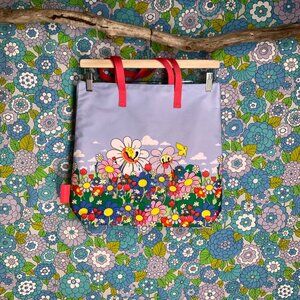 Estee Lauder Hattie Stewart Floral Tote Bag